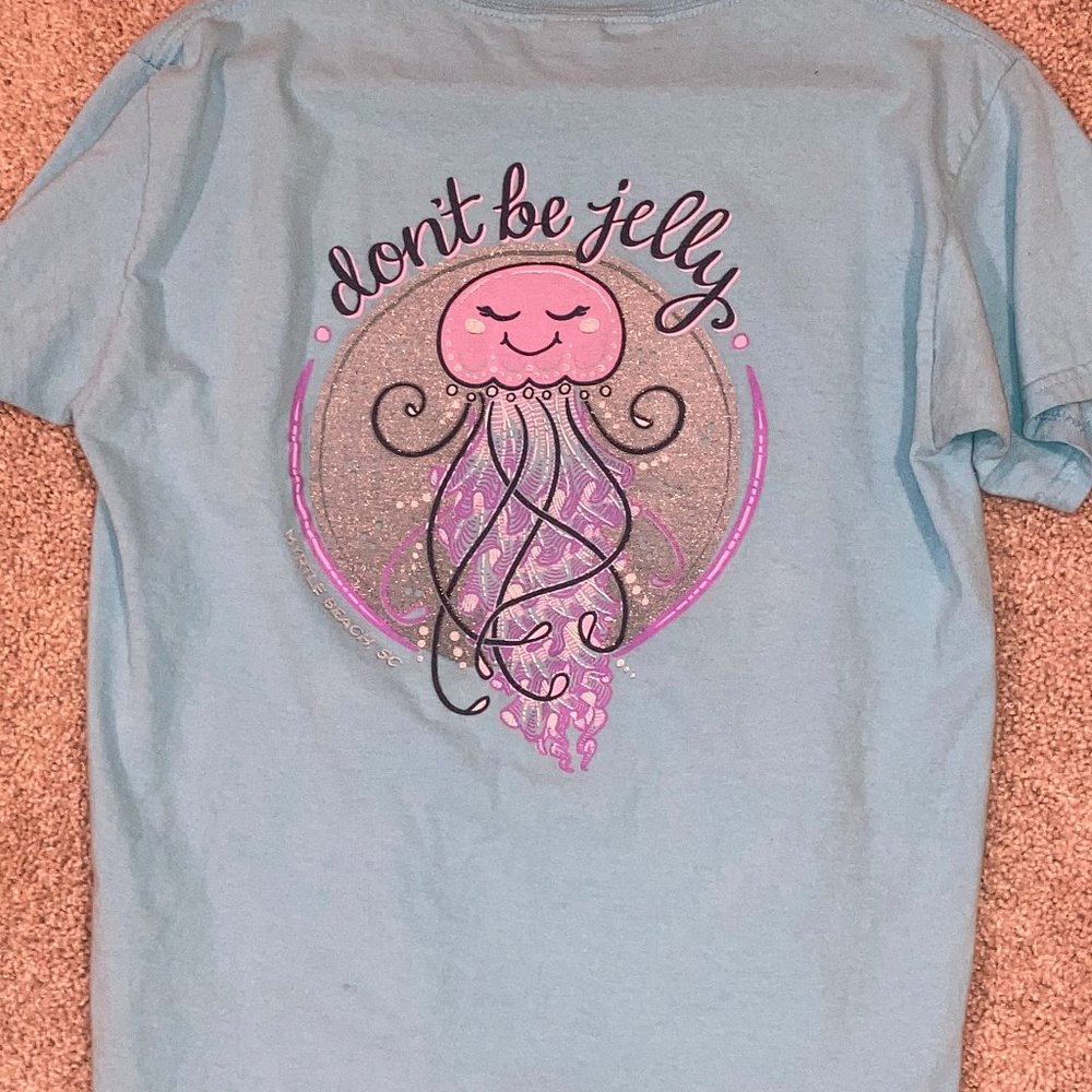 Heavily stained Simply Southern t-shirt Sparkles Boutique